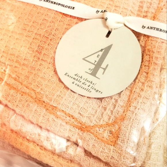 Anthropologie Amie Tie-Dye Dishcloths- set of 4 - Picture 6 of 7